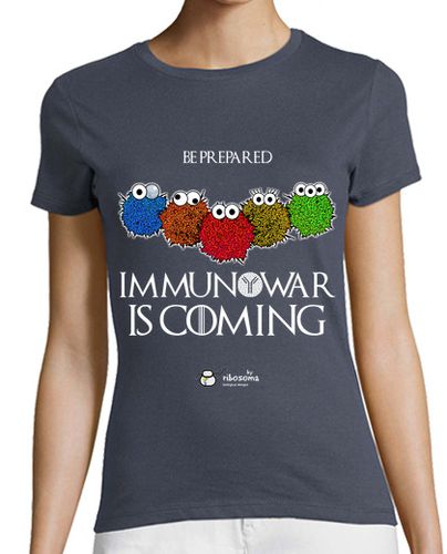 Camiseta mujer Immunowar Is Coming (fondos oscuros) - latostadora.com - Modalova