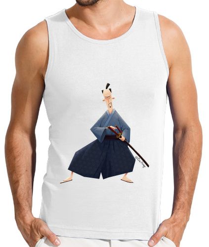 Camiseta Hombre Sin Mangas Samurai - Sin mangas chico laTostadora - latostadora.com - Modalova