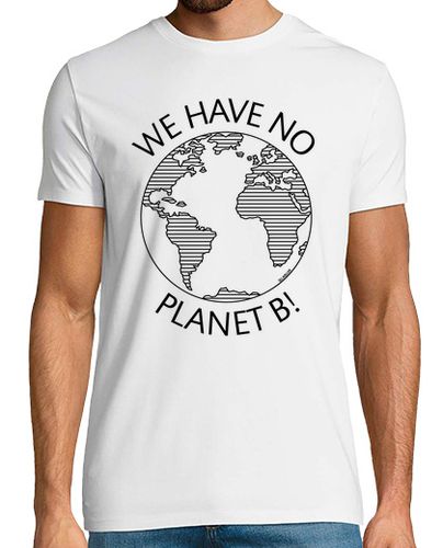 Camiseta no tenemos planeta b - tierra - negro - latostadora.com - Modalova