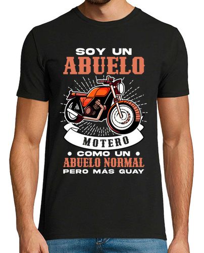 Camiseta Soy Un Abuelo Motero Como Un Abuelo Normal Pero Más Guay - latostadora.com - Modalova