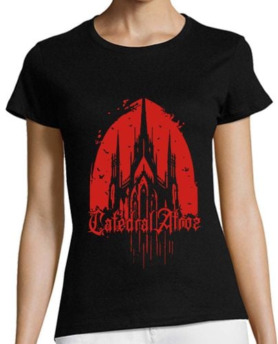 Camiseta Mujer Manga Corta camiseta mujer catedral atroz laTostadora - latostadora.com - Modalova