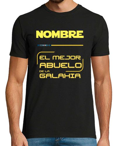 Camiseta El mejor abuelo de la galaxia - nombre - latostadora.com - Modalova