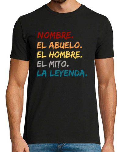 Camiseta nombre abuelo hombre mito leyenda - latostadora.com - Modalova
