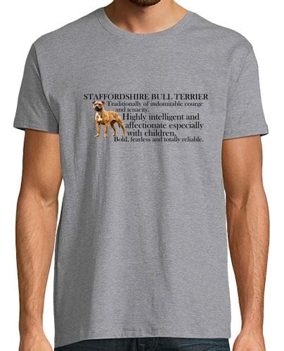 Camiseta Staffy temperamento - latostadora.com - Modalova