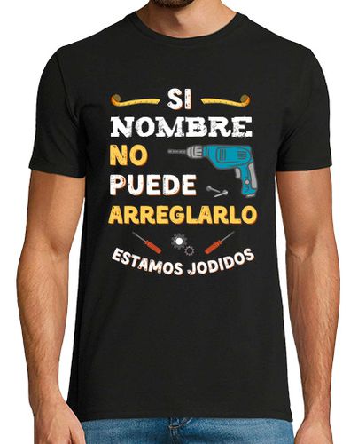 Camiseta Hombre Manga Corta Si nombre no puede arreglarlo estamos j laTostadora - latostadora.com - Modalova