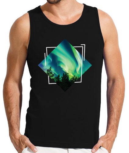 Camiseta aurora boreal luces polares - latostadora.com - Modalova