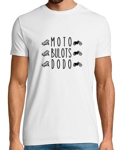 Camiseta Hombre Manga Corta Buccinos de motocicleta duermen laTostadora - latostadora.com - Modalova