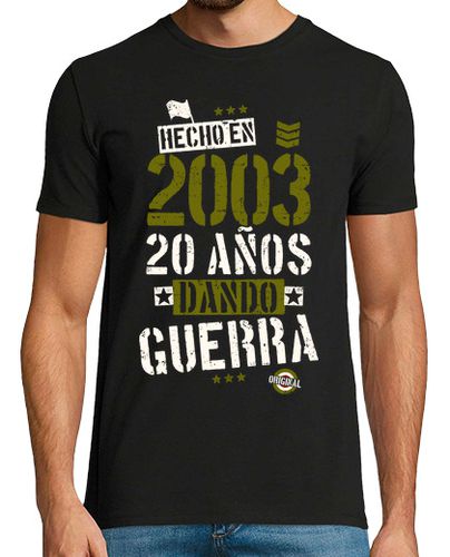 Camiseta 2003. 20 años dando guerra - latostadora.com - Modalova