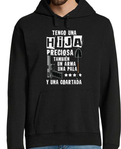 Sudadera Con Capucha Para Hombre Tengo Una Hija Preciosa Aviso Papá Novio laTostadora - latostadora.com - Modalova