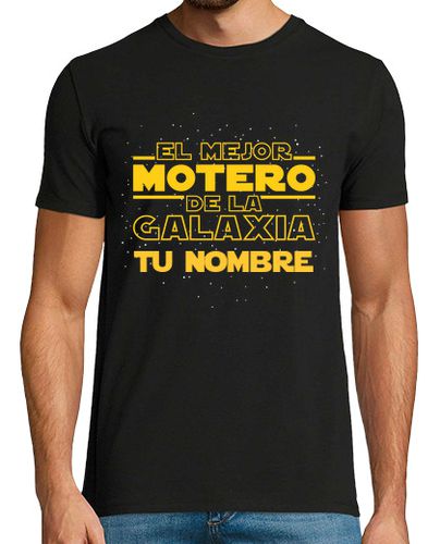 Camiseta El Mejor Motero De La Galaxia Personalizado - latostadora.com - Modalova