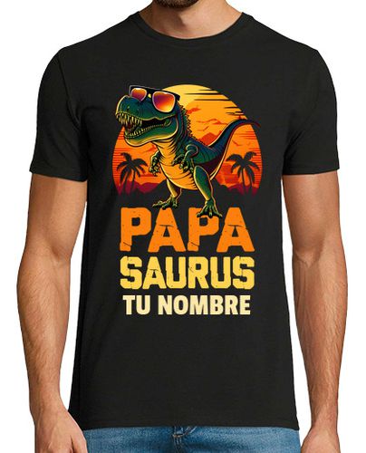 Camiseta Papa Saurus Día Del Padre Regalo Papá Personalizado laTostadora - latostadora.com - Modalova