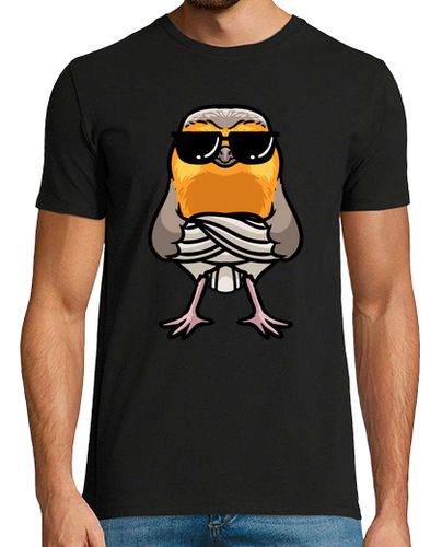 Camiseta pájaro petirrojo europeo con gafas de s - latostadora.com - Modalova