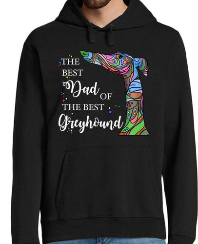 Sudadera Con Capucha Para Hombre Padre de galgo laTostadora - latostadora.com - Modalova