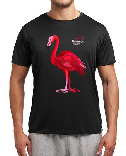 Camiseta deportiva sueño de flamenco rosa - latostadora.com - Modalova