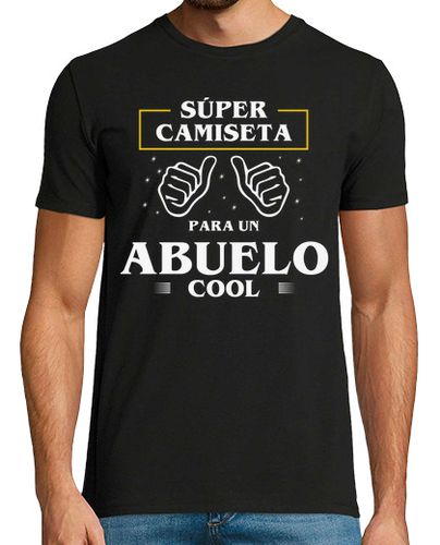 Camiseta Hombre Manga Corta Súper camiseta para abuelos laTostadora - latostadora.com - Modalova