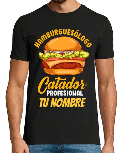 Camiseta Catador Profesional de Hamburguesas Personalizado - latostadora.com - Modalova