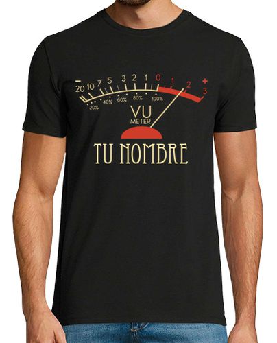 Camiseta Vúmetro Decibelios Música Sonido Personalizado laTostadora - latostadora.com - Modalova