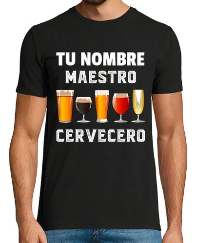 Camiseta Maestro Cervecero Cerveza Artesana Personalizado Cerveza - latostadora.com - Modalova