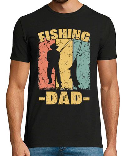 Camiseta Hombre Manga Corta papá pescador retro laTostadora - latostadora.com - Modalova