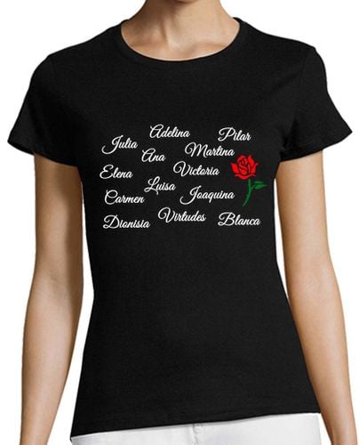 Camiseta Mujer Manga Corta Trece rosas 13 rosas laTostadora - latostadora.com - Modalova