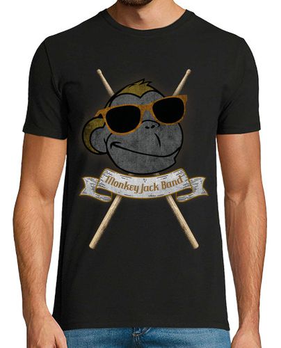 Camiseta Drummer Monkey - latostadora.com - Modalova