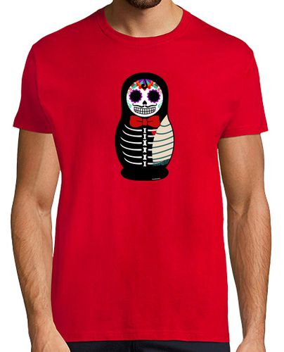 Camiseta Matrioska hombre Día de los muertos - latostadora.com - Modalova