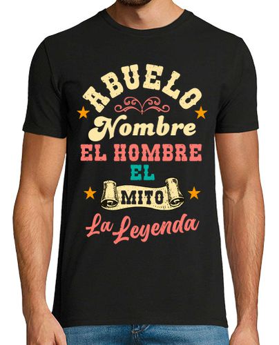 Camiseta Abuelo Hombre Mito Leyenda Regalo Personalizado Día Del Padre - latostadora.com - Modalova
