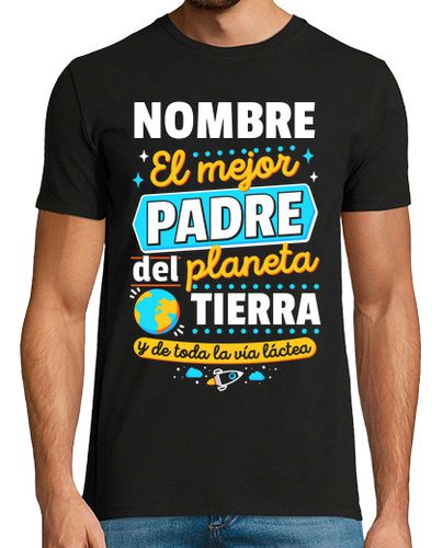 Camiseta El mejor padre del planeta tierra - latostadora.com - Modalova