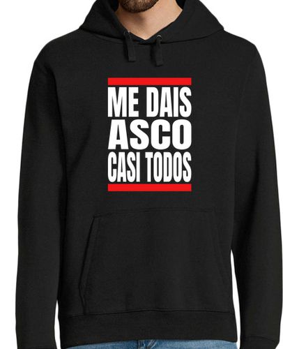 Sudadera Con Capucha Para Hombre Me Dais Asco Casi Todos Regalo laTostadora - latostadora.com - Modalova