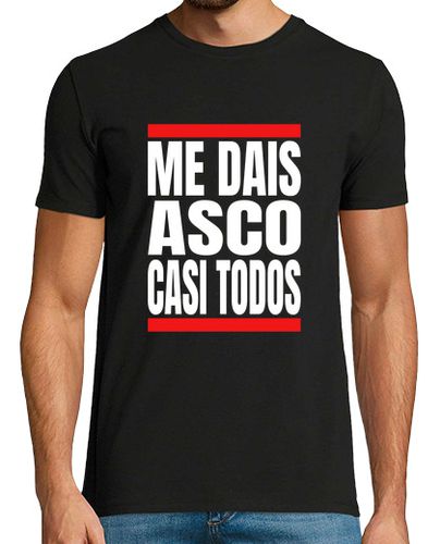 Camiseta Hombre Manga Corta Me Dais Asco Casi Todos Regalo laTostadora - latostadora.com - Modalova