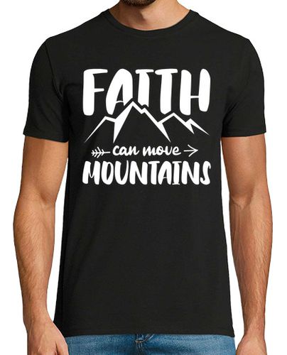 Camiseta la fe puede mover montañas cristiano - latostadora.com - Modalova
