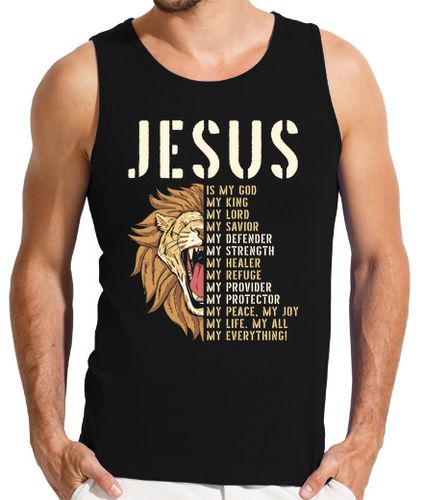 Camiseta jesús es mi dios león de judá cristiano - latostadora.com - Modalova