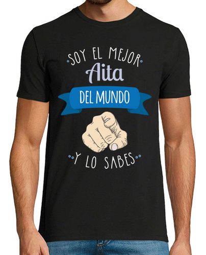 Camiseta Soy el Mejor Aita del Mundo y lo Sabes - latostadora.com - Modalova