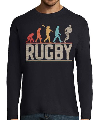 Camiseta evolución del rugby jugador de rugby - latostadora.com - Modalova