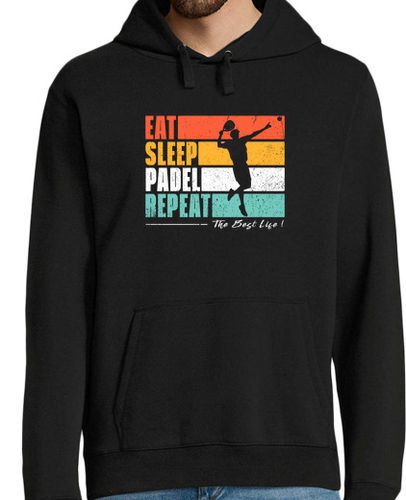 Sudadera Con Capucha Para Hombre comer dormir padel repetir padel fans laTostadora - latostadora.com - Modalova