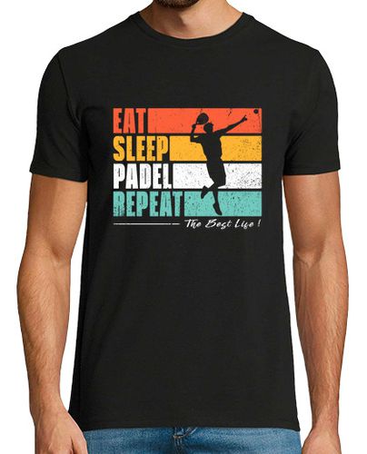 Camiseta comer dormir padel repetir padel fans - latostadora.com - Modalova