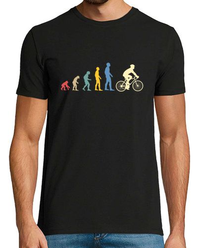 Camiseta evolución ciclista hombre humor bicicle - latostadora.com - Modalova
