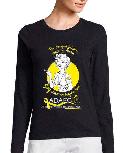 Camiseta Mujer Manga Larga Camiseta ADAEC Marilyn mujer manga larga laTostadora - latostadora.com - Modalova