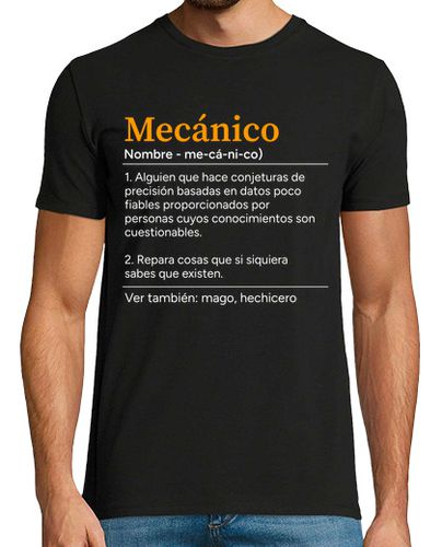 Camiseta Definición Divertida Mecánico Humor Regalo Día Del Padre - latostadora.com - Modalova