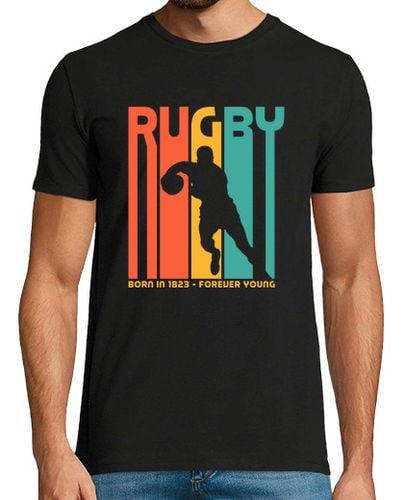 Camiseta Hombre Manga Corta rugby nacido en 1823 para aficionados a laTostadora - latostadora.com - Modalova