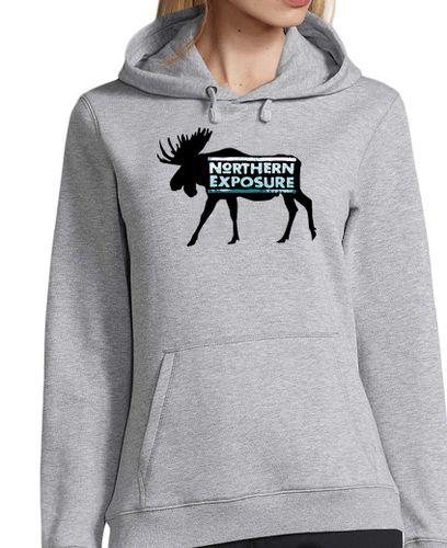 Sudadera Con Capucha Para Mujer Moose Sudadera femenina gris laTostadora - latostadora.com - Modalova