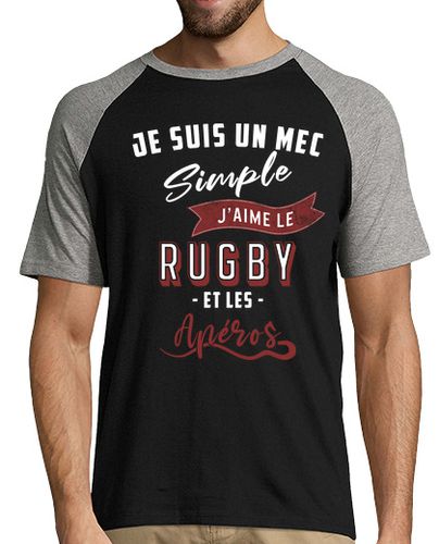 Camiseta soy un chico simple - rugby - latostadora.com - Modalova