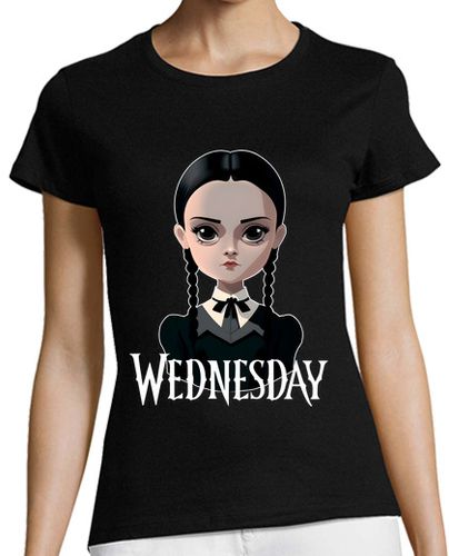 Camiseta mujer Miercoles Addams - latostadora.com - Modalova