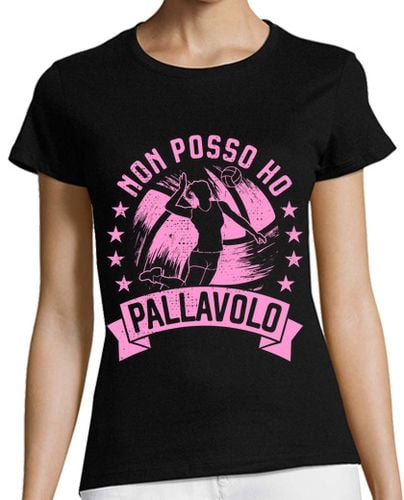 Camiseta Mujer Manga Corta no puedo tengo voleibol voleibol de pla laTostadora - latostadora.com - Modalova