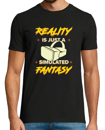 Camiseta Simulation Fantasy Reality Science Fiction Conspiracy - latostadora.com - Modalova