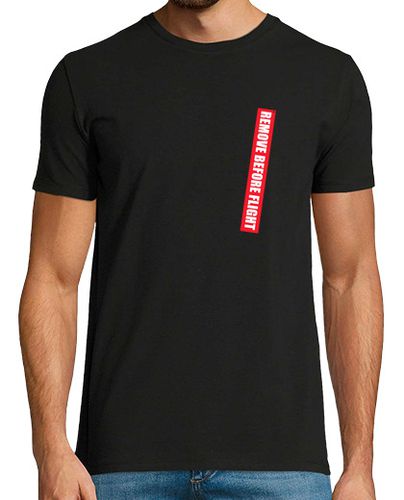 Camiseta Hombre Manga Corta REMOVE BEFORE FLIGHT camiseta peq laTostadora - latostadora.com - Modalova