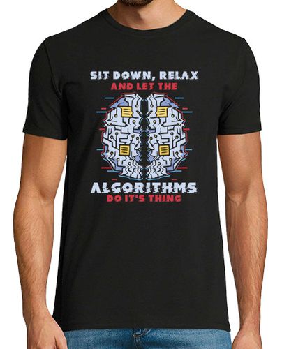 Camiseta Computer Algorithm Programmer Artificial Intelligence - latostadora.com - Modalova