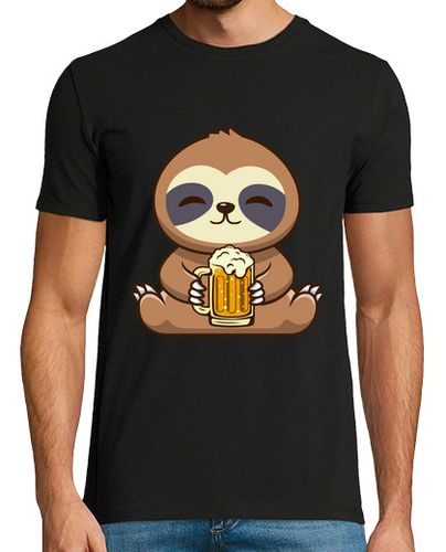 Camiseta perezoso bebiendo cerveza dia del padre - latostadora.com - Modalova