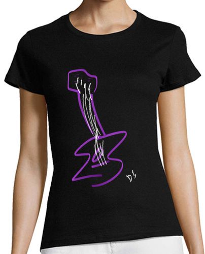 Camiseta mujer Dobemola Purple Guitar - latostadora.com - Modalova