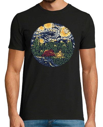 Camiseta campamento de noche estrellada - latostadora.com - Modalova